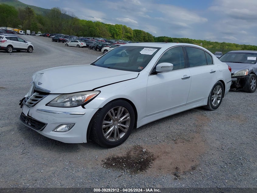 2014 Hyundai Genesis 3.8 VIN: KMHGC4DD8EU26006 Lot: 39292912