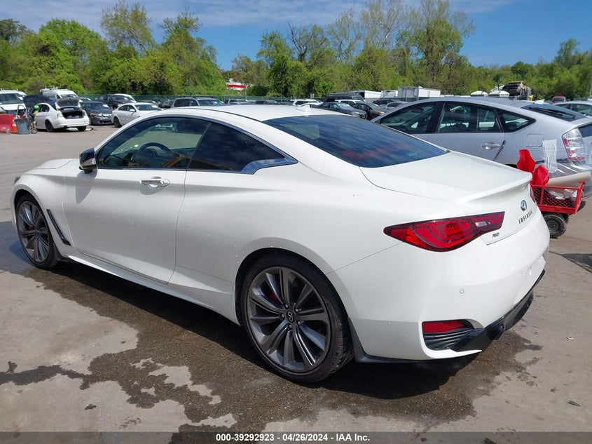 2021 Infiniti Q60 Red Sport 400 Awd VIN: JN1FV7LL9MM560529 Lot: 39292923