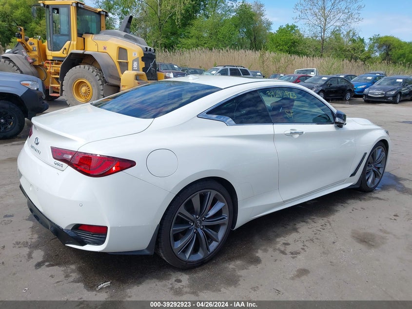 2021 Infiniti Q60 Red Sport 400 Awd VIN: JN1FV7LL9MM560529 Lot: 39292923