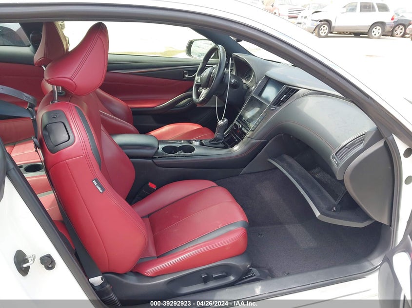 2021 Infiniti Q60 Red Sport 400 Awd VIN: JN1FV7LL9MM560529 Lot: 39292923