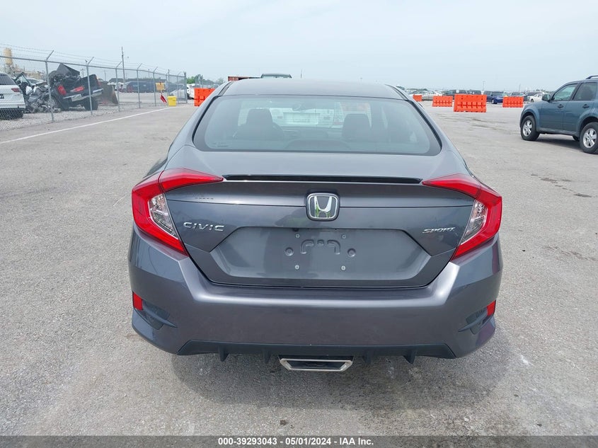 VIN 2HGFC2F8XMH556555 2021 HONDA CIVIC SPORT