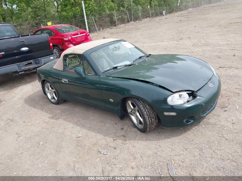2001 Mazda Mx-5 Miata Ls/Special Edition VIN: JM1NB353710214442 Lot: 39293217