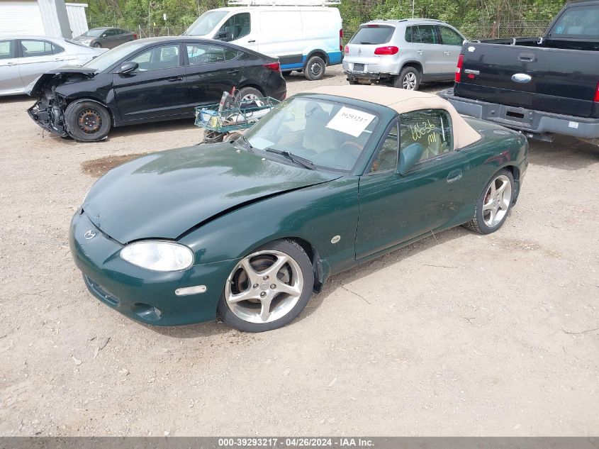 2001 Mazda Mx-5 Miata Ls/Special Edition VIN: JM1NB353710214442 Lot: 39293217