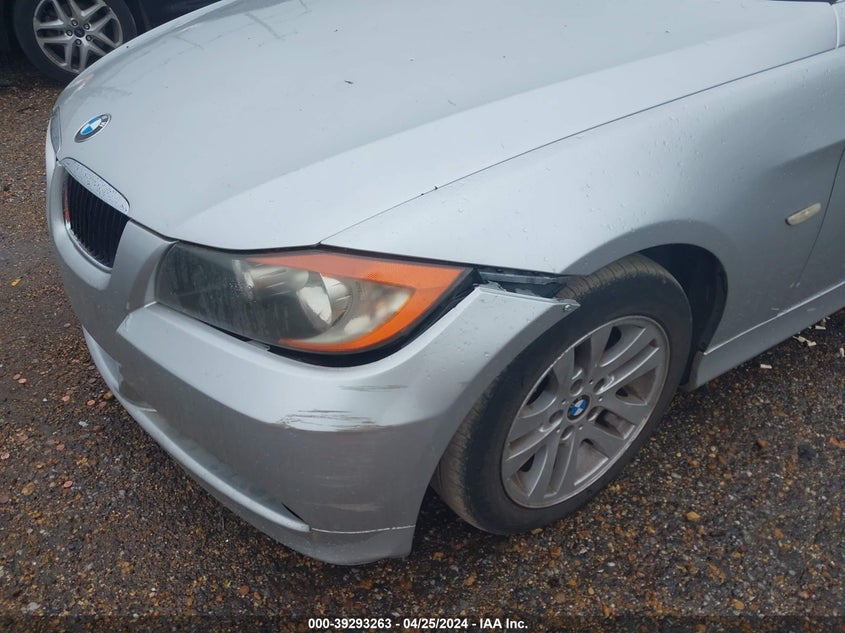 2006 BMW 325I VIN: WBAVB13506PT22647
