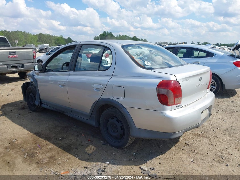 2001 Toyota Echo VIN: JTDBT123X10178545 Lot: 39293278