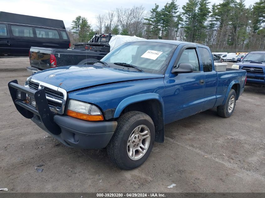 1D7HG12K04S628191 2004 Dodge Dakota