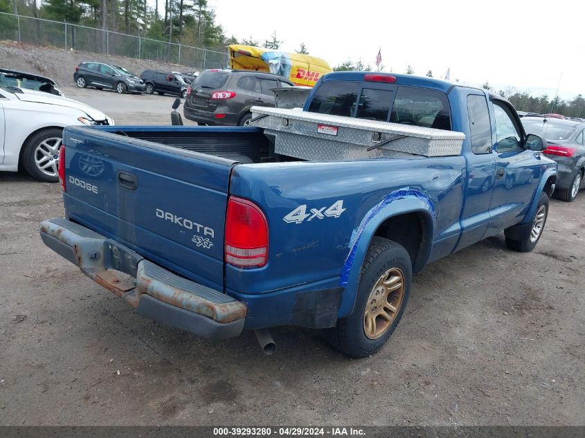 1D7HG12K04S628191 2004 Dodge Dakota