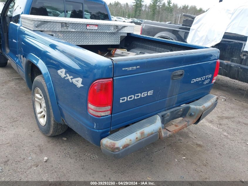 1D7HG12K04S628191 2004 Dodge Dakota