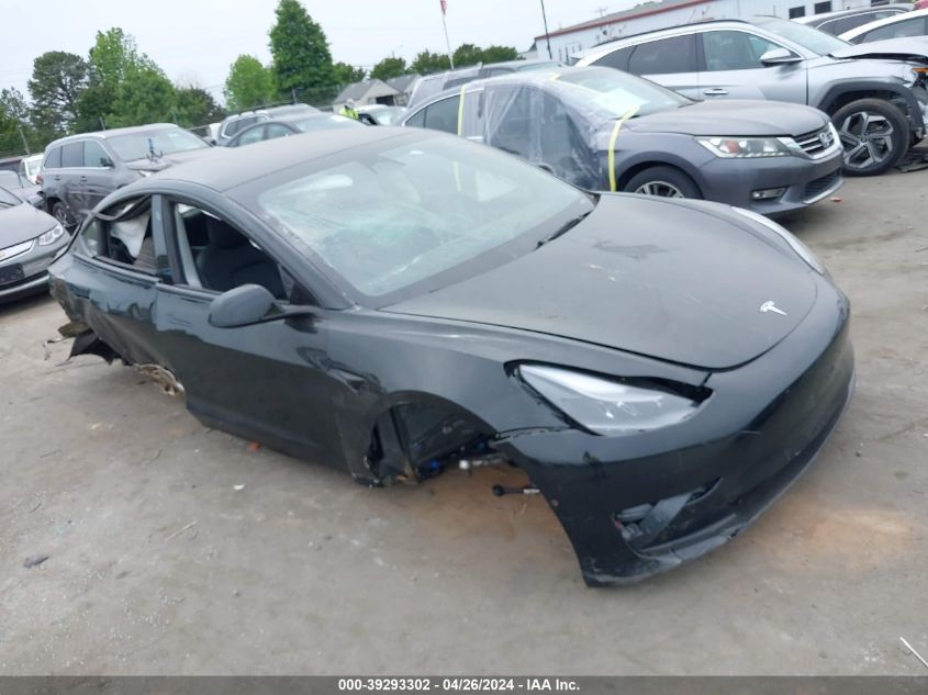 2022 Tesla Model 3 Performance Dual Motor All-Wheel Drive VIN: 5YJ3E1EC8NF340187 Lot: 39293302