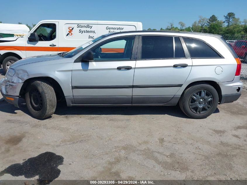 2008 Chrysler Pacifica Lx VIN: 2A8GM48L88R654893 Lot: 39293305