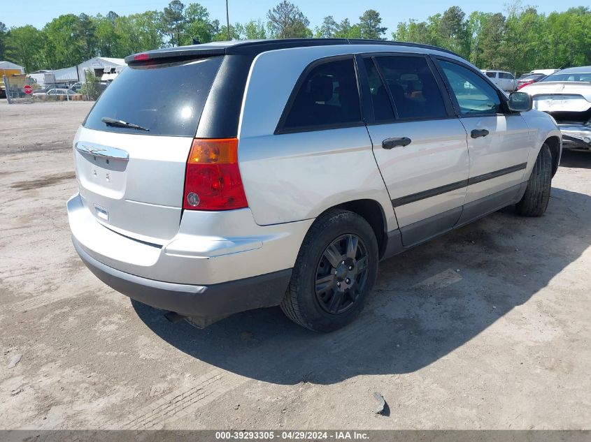 2008 Chrysler Pacifica Lx VIN: 2A8GM48L88R654893 Lot: 39293305