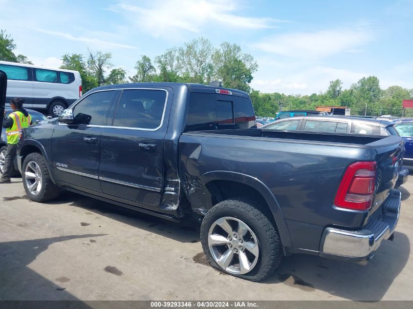 2019 Ram 1500 Limited 4X4 5'7 Box VIN: 1C6SRFHT3KN839704 Lot: 39293346