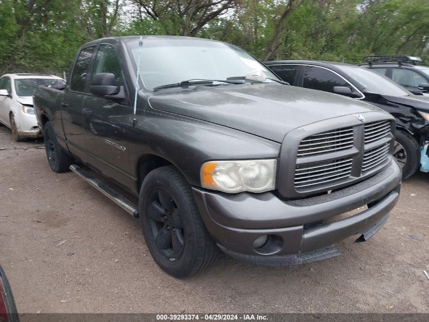 2002 Dodge Ram 1500 St VIN: 3D7HA18N72G168132 Lot: 39293374