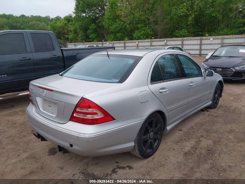 WDBRF52H16A907069 | 2006 MERCEDES-BENZ C 230