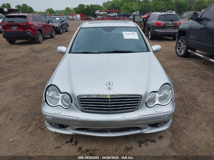 WDBRF52H16A907069 | 2006 MERCEDES-BENZ C 230