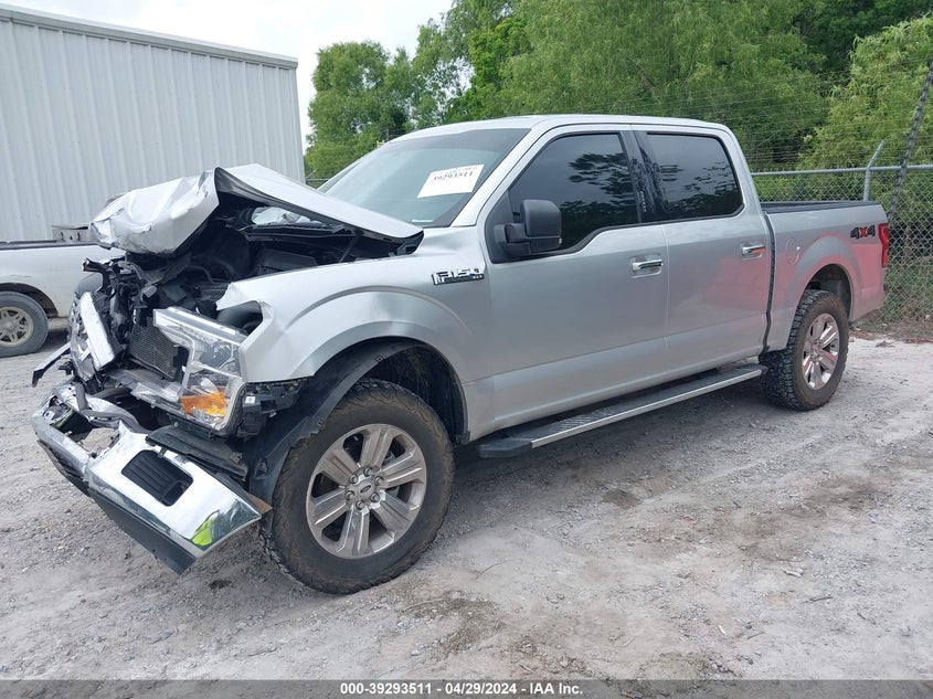 2018 FORD F150 SUPERCREW - 1FTEW1E5XJFB64434