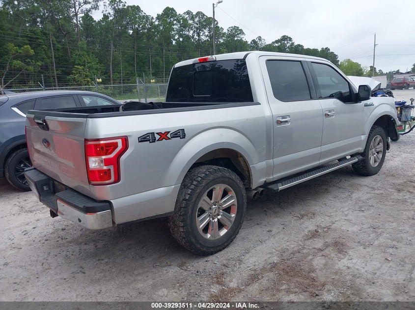 2018 FORD F150 SUPERCREW - 1FTEW1E5XJFB64434