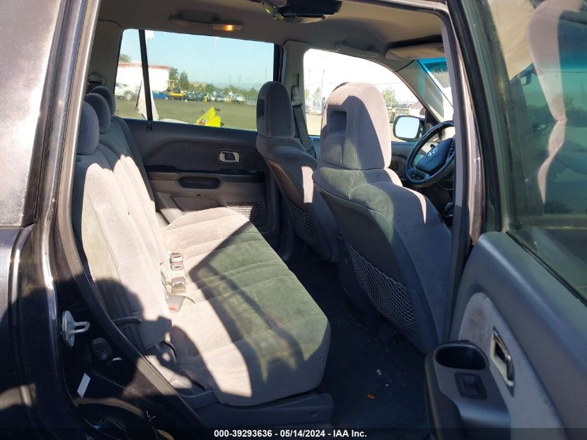 2004 Honda Pilot Lx VIN: 2HKYF18134H509139 Lot: 39293636