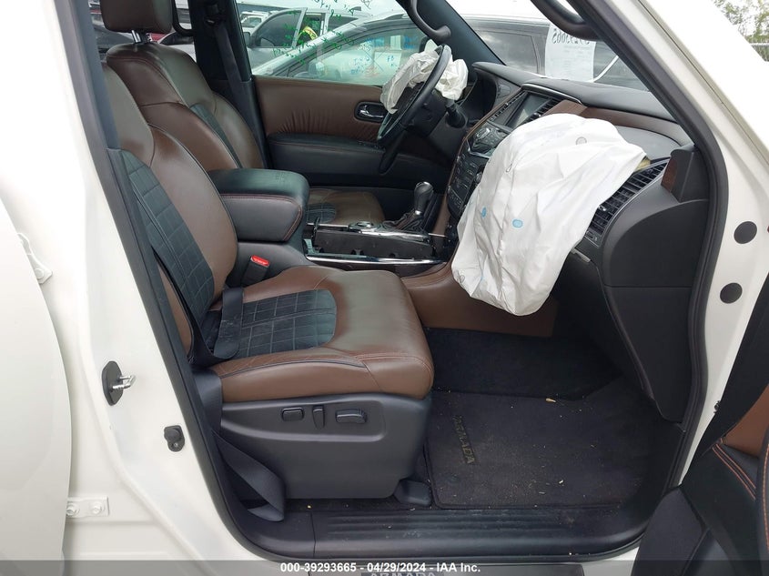 2019 Nissan Armada Platinum VIN: JN8AY2NF3K9352885 Lot: 39293665