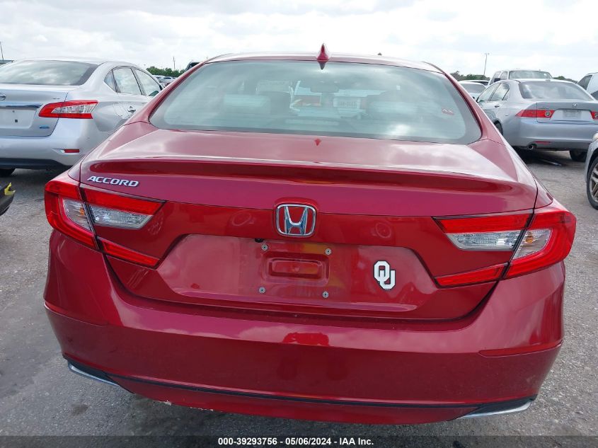 2018 Honda Accord Ex VIN: 1HGCV1F48JA189895 Lot: 39293756