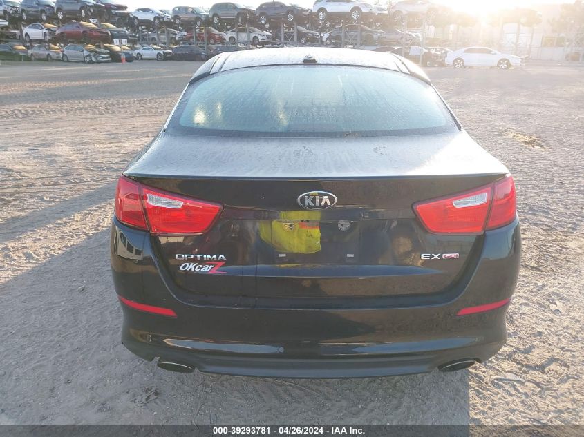 2015 Kia Optima Ex VIN: 5XXGN4A71FG510707 Lot: 39910750