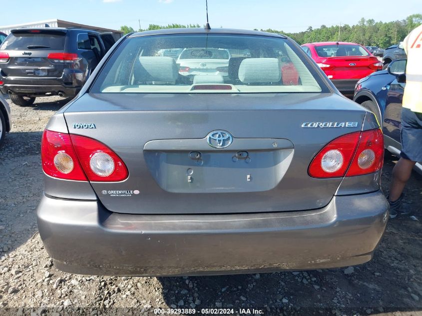 2006 Toyota Corolla Ce VIN: 1NXBR32EX6Z756120 Lot: 39293889