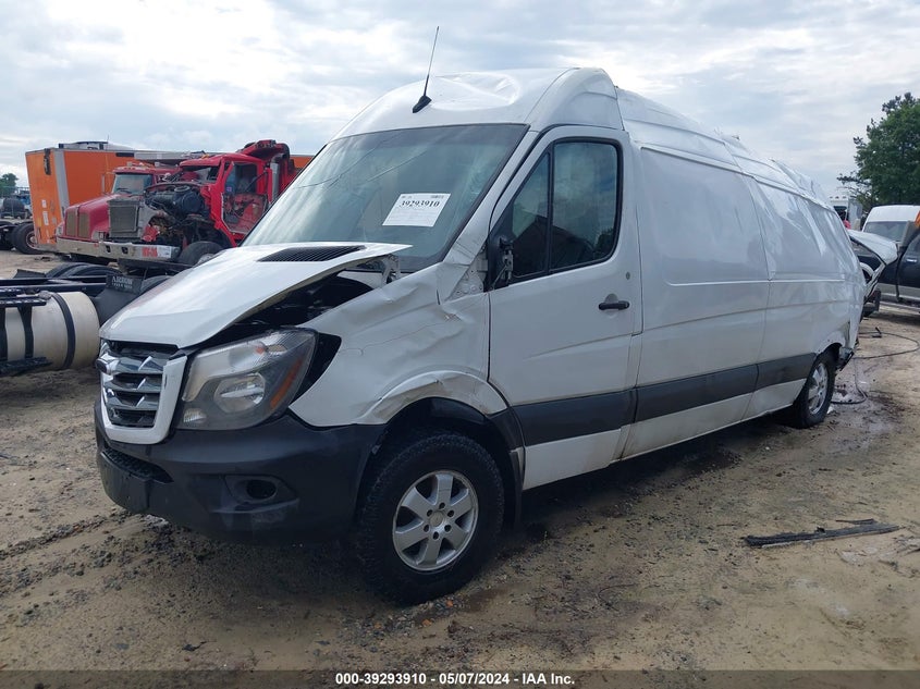 2018 Mercedes-Benz Sprinter 2500 High Roof V6 VIN: WD3PE8CD7JP599303 Lot: 39293910