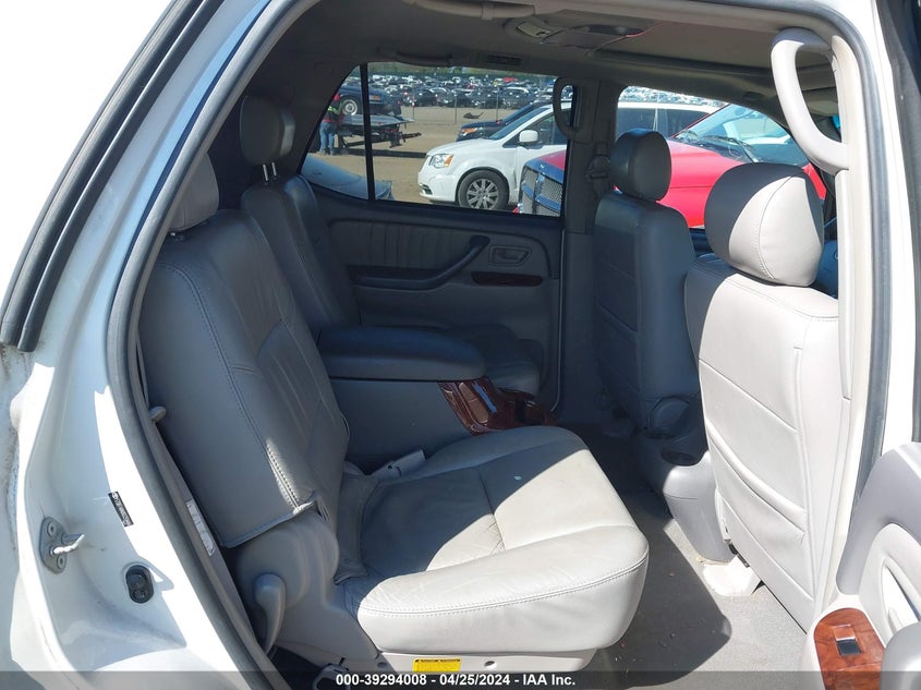 2006 TOYOTA SEQUOIA LIMITED V8 VIN: 5TDBT48A06S259484