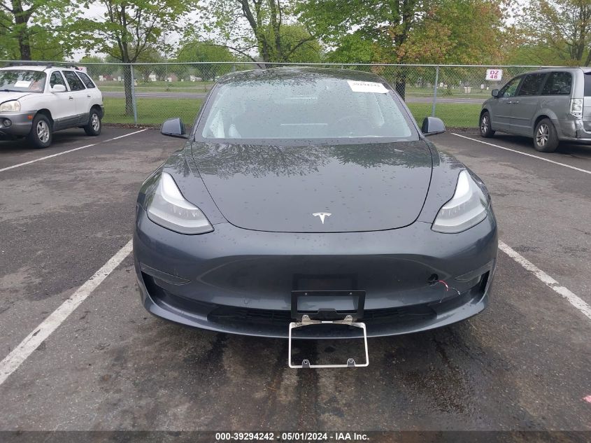 2021 Tesla Model 3 Standard Range Plus Rear-Wheel Drive VIN: 5YJ3E1EA5MF047005 Lot: 39294242