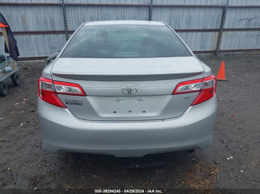 2013 Toyota Camry Se VIN: 4T1BF1FK5DU657635 Lot: 39294245