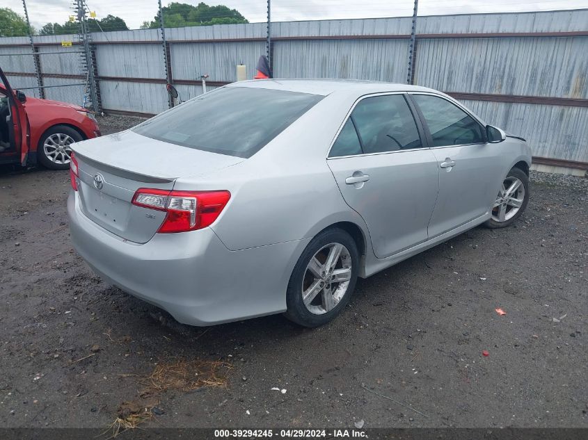 2013 Toyota Camry Se VIN: 4T1BF1FK5DU657635 Lot: 39294245