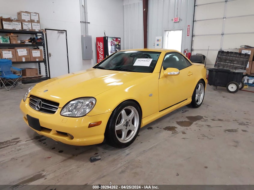 2003 Mercedes-Benz Slk 320 VIN: WDBKK65F83F272198 Lot: 39294262