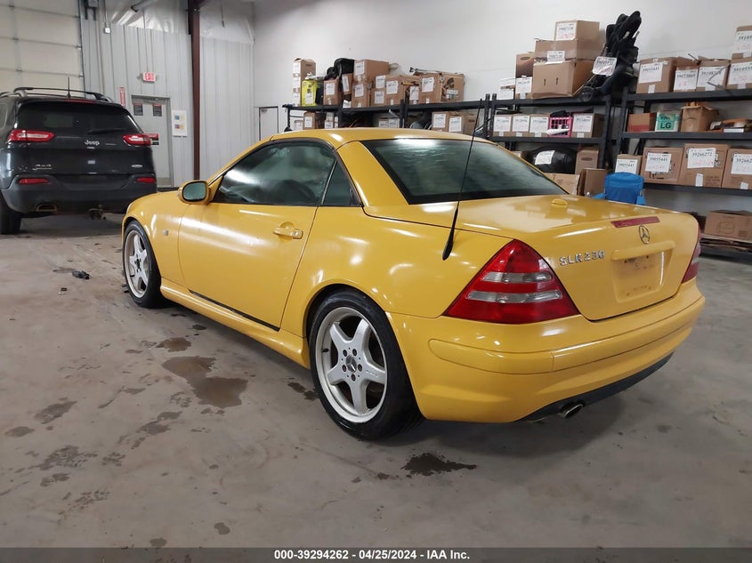 2003 Mercedes-Benz Slk 320 VIN: WDBKK65F83F272198 Lot: 39294262