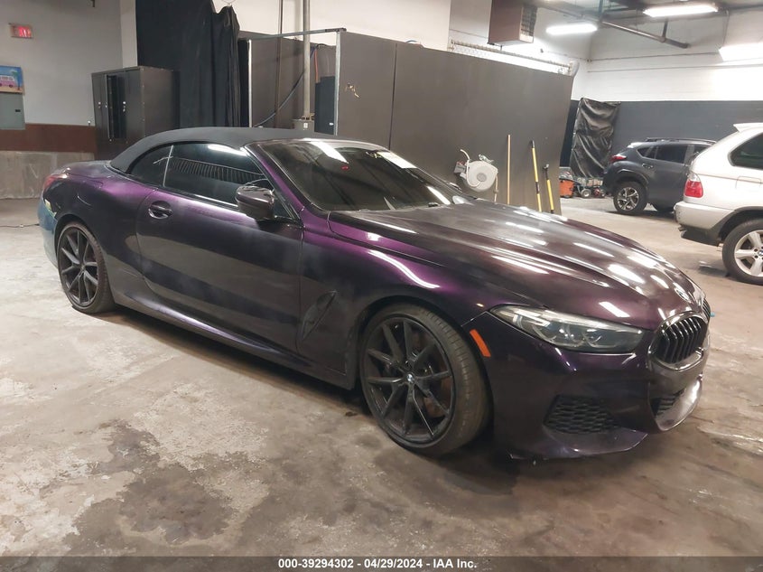 2022 BMW M850I xDrive VIN: WBAFY4C0XNCJ20493 Lot: 39294302