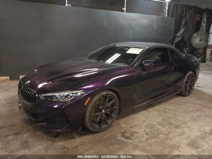 2022 BMW M850I xDrive VIN: WBAFY4C0XNCJ20493 Lot: 39294302