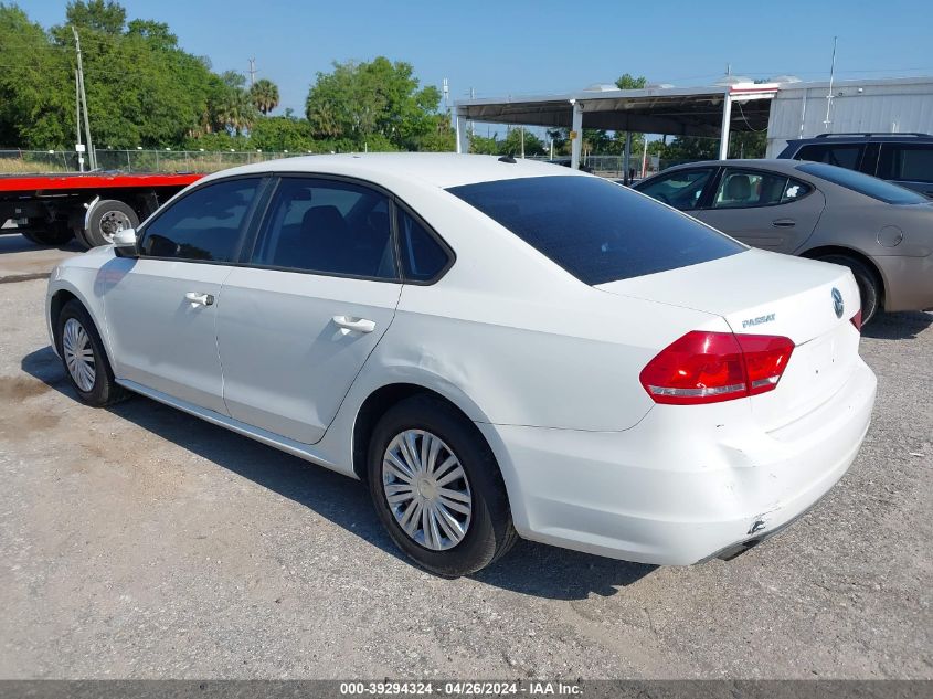 1VWAT7A36EC103388 | 2014 VOLKSWAGEN PASSAT