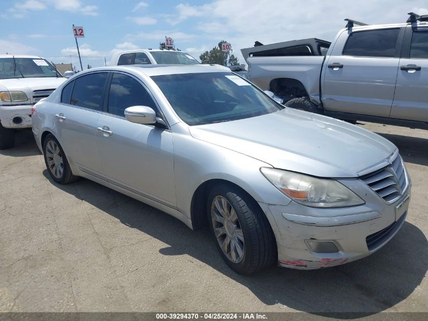 2009 Hyundai Genesis 3.8 VIN: KMHGC46E09U019049 Lot: 39294370