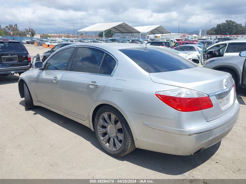 2009 Hyundai Genesis 3.8 VIN: KMHGC46E09U019049 Lot: 39294370