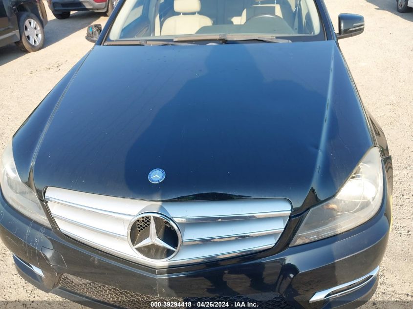 WDDGF4HB2CA722049 | 2012 MERCEDES-BENZ C 250