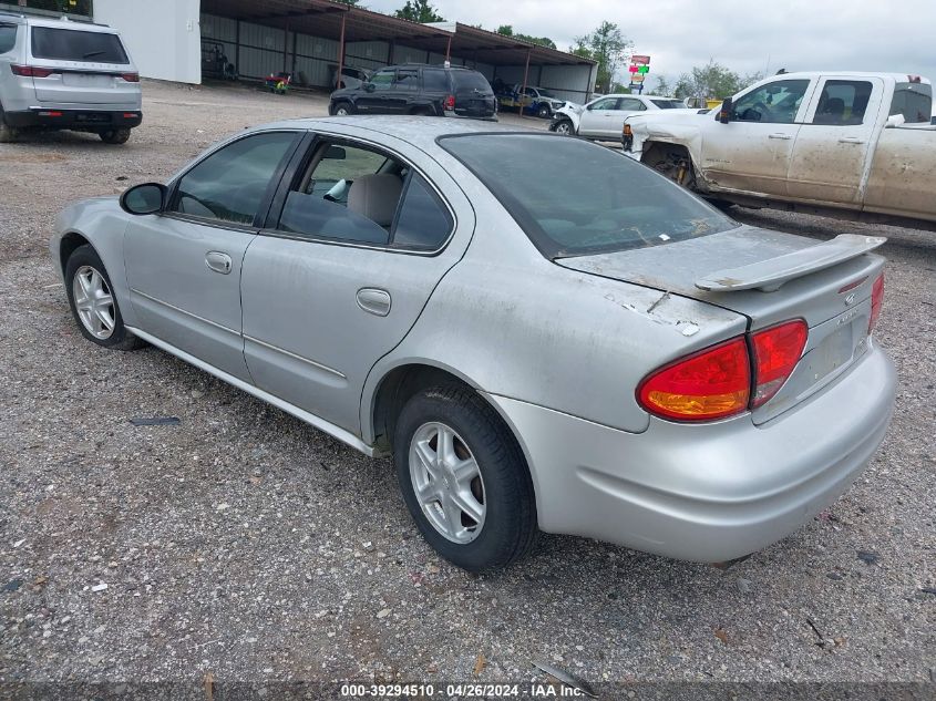 2004 Oldsmobile Alero Gl1 VIN: 1G3NL52F14C236558 Lot: 39294510