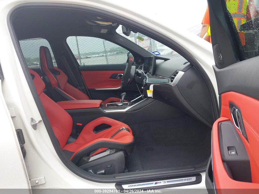 2024 BMW M3 Competition xDrive VIN: WBS43AY09RFS02566 Lot: 39294781