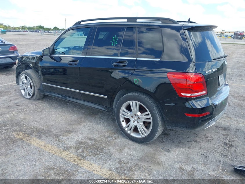 2014 Mercedes-Benz Glk 350 4Matic VIN: WDCGG8JB0EG330884 Lot: 39294784