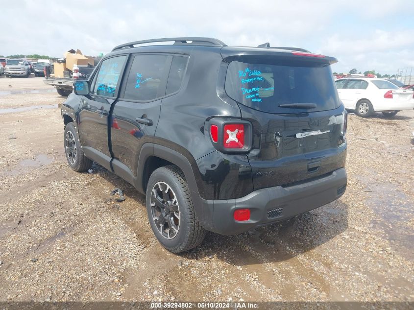 2023 Jeep Renegade Upland 4X4 VIN: ZACNJDB17PPP69256 Lot: 39294802