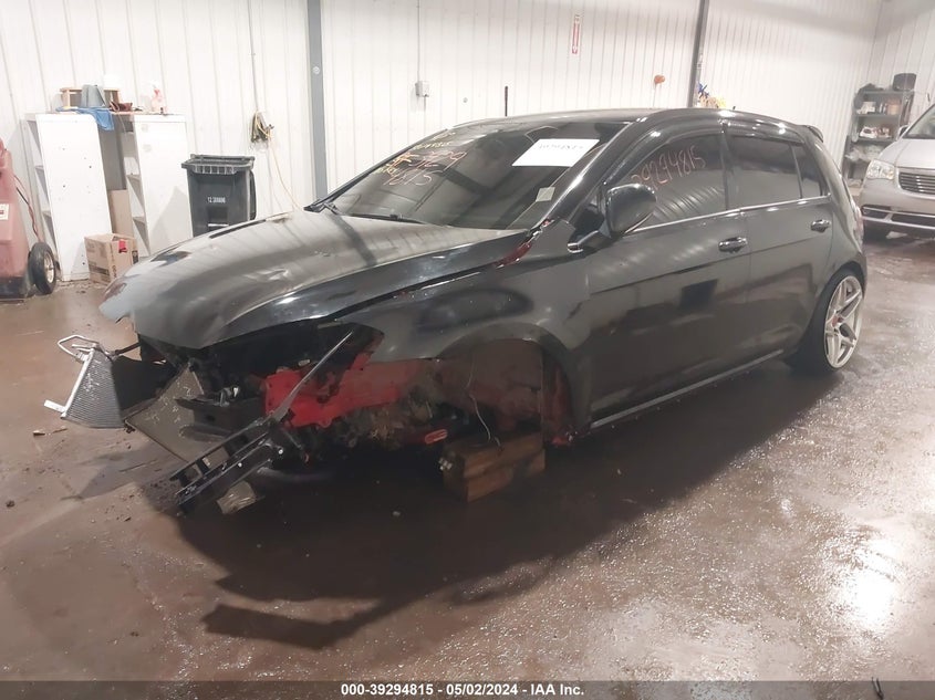 2016 VOLKSWAGEN GOLF GTI AUTOBAHN W/PERFORMANCE PACKAGE 4-DOOR - 3VW547AU3GM008456