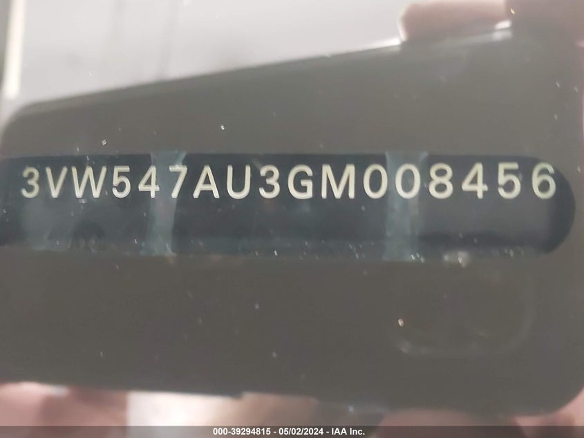 2016 VOLKSWAGEN GOLF GTI AUTOBAHN W/PERFORMANCE PACKAGE 4-DOOR - 3VW547AU3GM008456