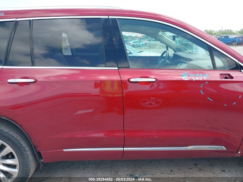 2020 Cadillac Xt6 Fwd Premium Luxury VIN: 1GYKPCRS3LZ219412 Lot: 39294852