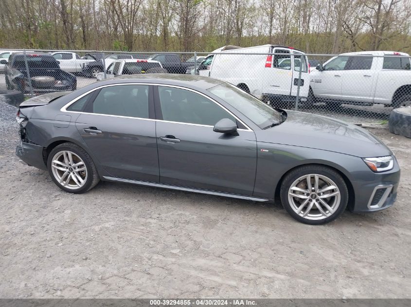 WAUEAAF49NN012836 Audi A4 PREMIUM PLUS 45 TFSI S LINE QUATTRO S TRONIC 13