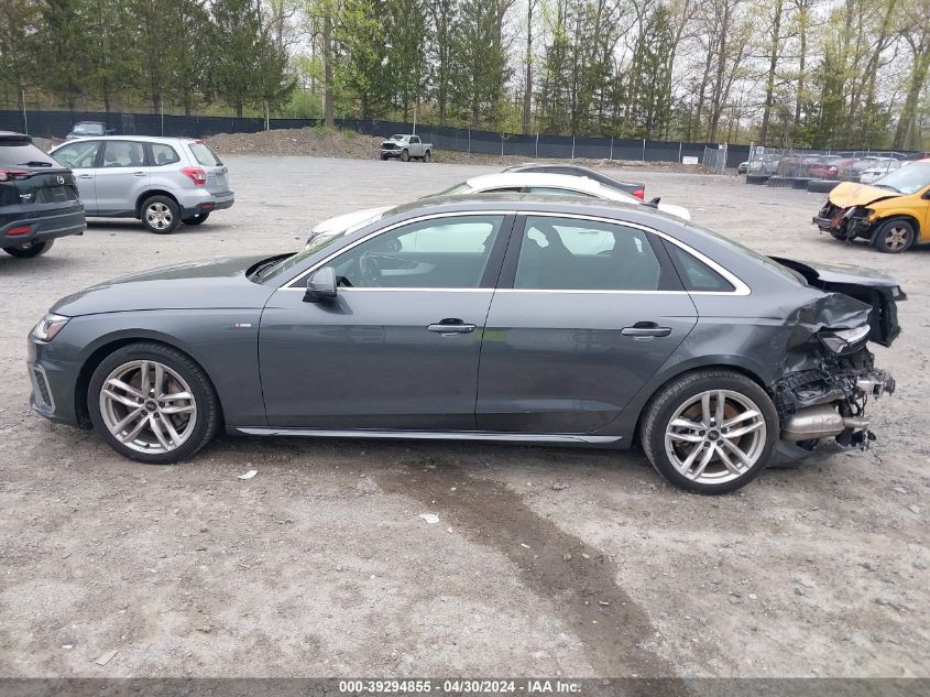 WAUEAAF49NN012836 Audi A4 PREMIUM PLUS 45 TFSI S LINE QUATTRO S TRONIC 14