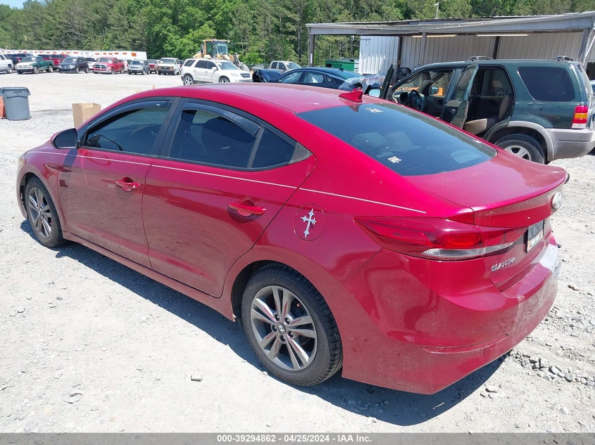 2017 HYUNDAI ELANTRA VIN: 5NPD84LF7HH128719