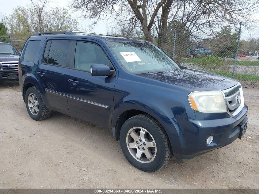 2010 Honda Pilot Touring VIN: 5FNYF4H88AB015903 Lot: 40793007